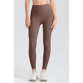 JupiterGear High-Waisted Classic Leggings (Color: Mocha, size: XL)